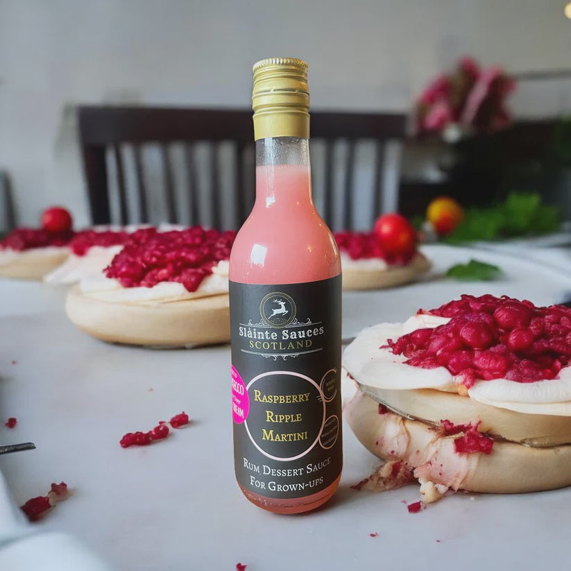 Slainte Sauces - Raspberry Ripple Martini