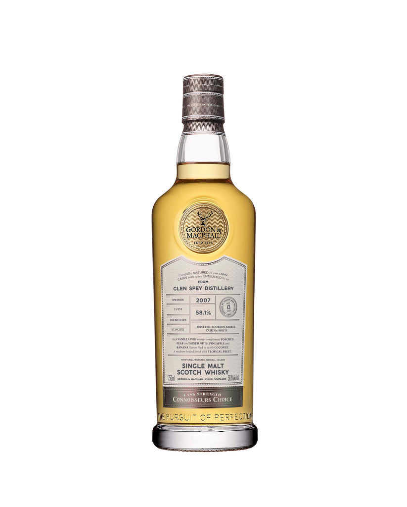 GLEN SPEY 2007 55.5% CASK 16601503 24/140 Connoisseurs Choice
