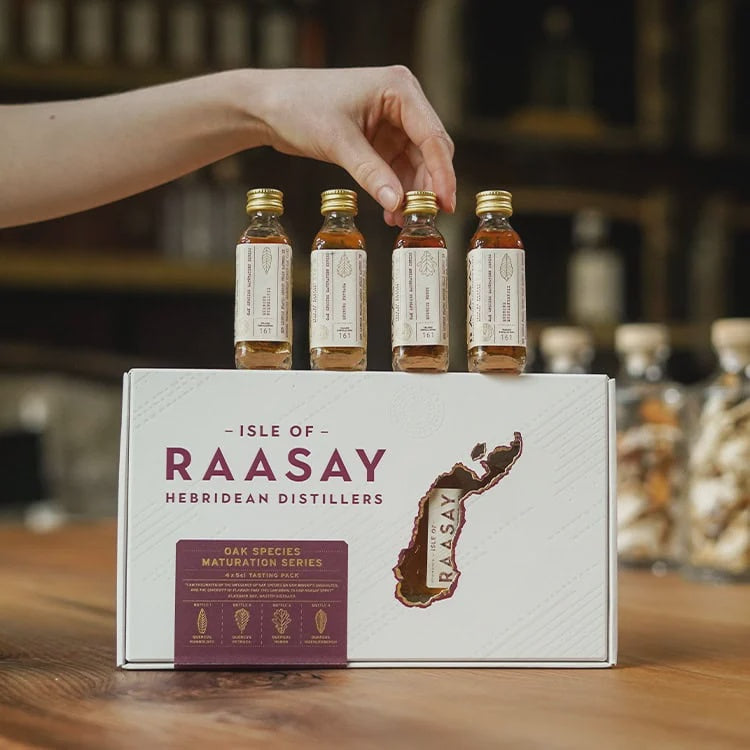 Raasay - Oak Species Maturation Series 4 x 5cl Tasting Pack