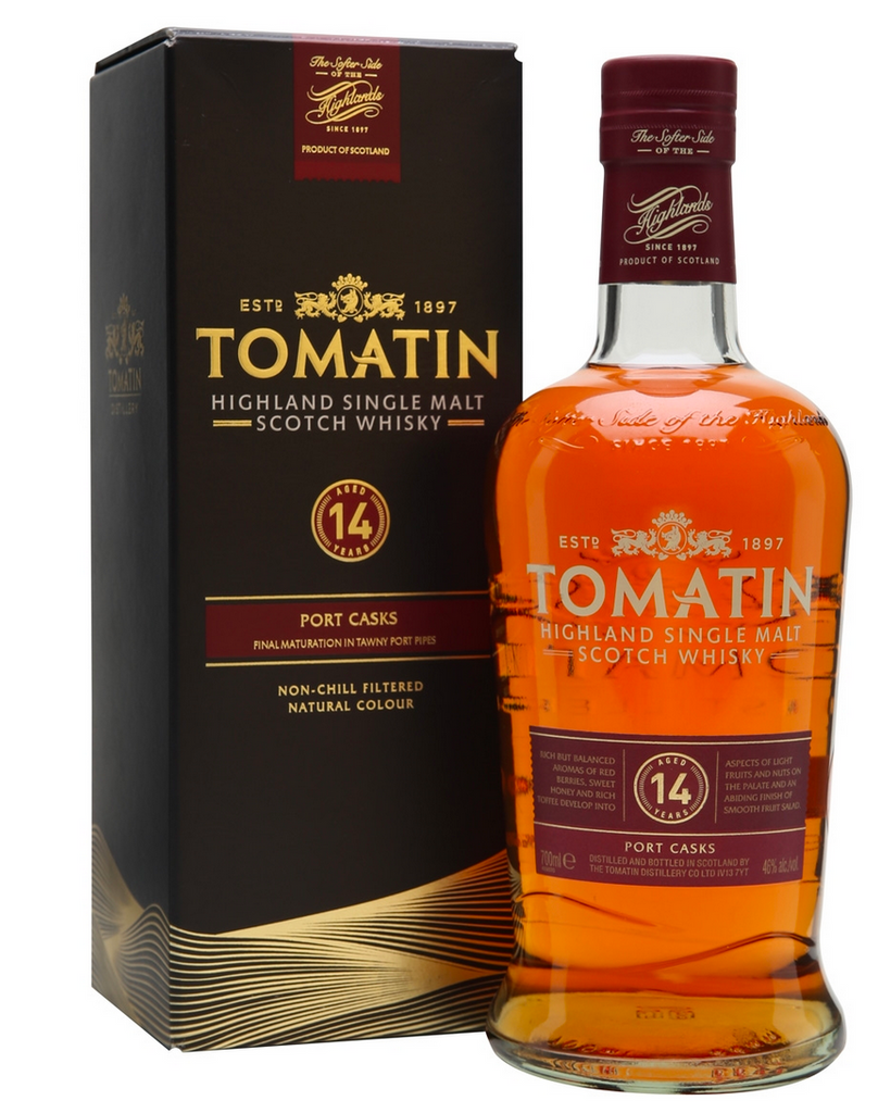 Tomatin 14yo Port Wood Finish 46%