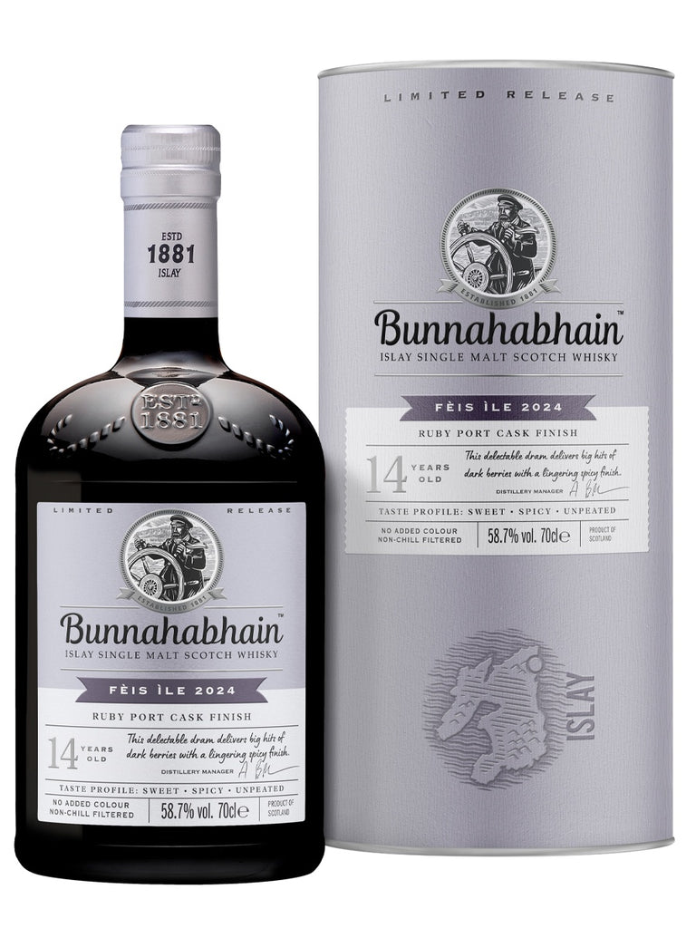 Bunnahabhain 14 year Ruby Port Cask Finish