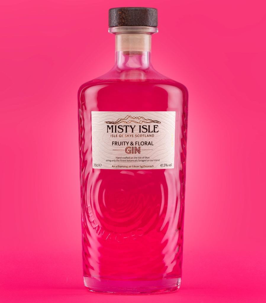 Misty Isle Pink Fruity & Floral Gin