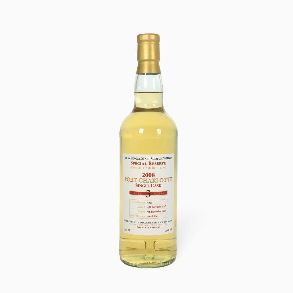 Port Charlotte 3 year Single Cask