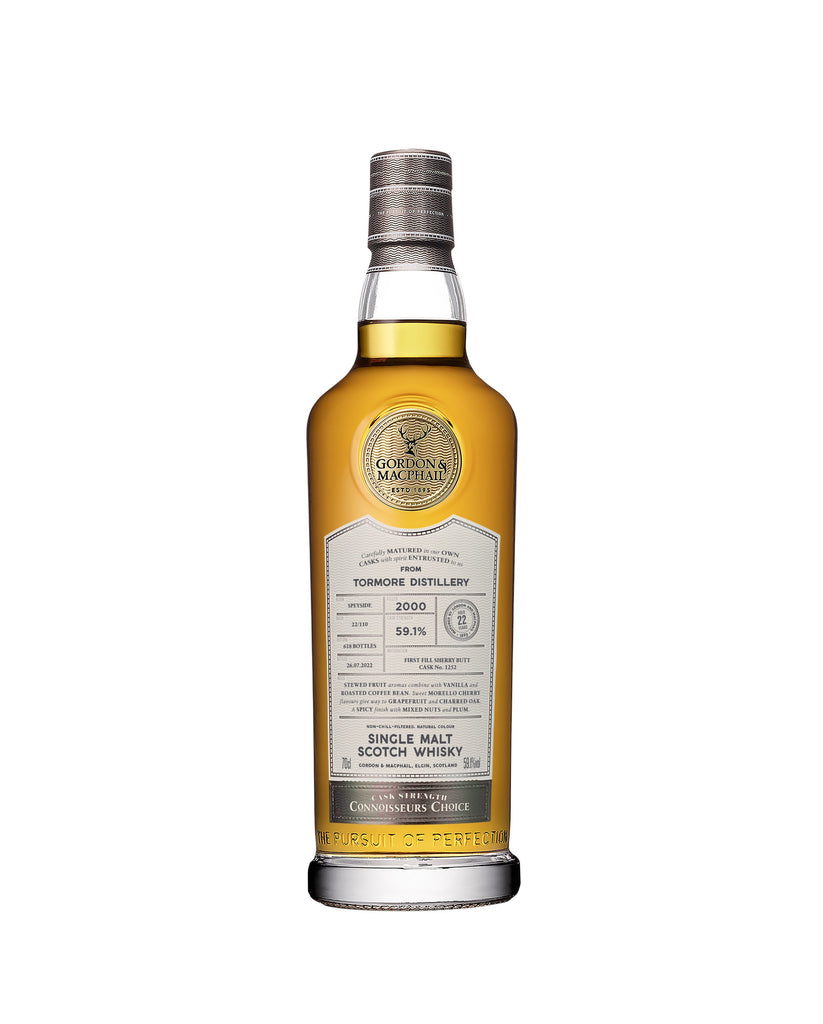 TORMORE 2000 59.1% CASK 1252 22/110 Connoisseurs Choice