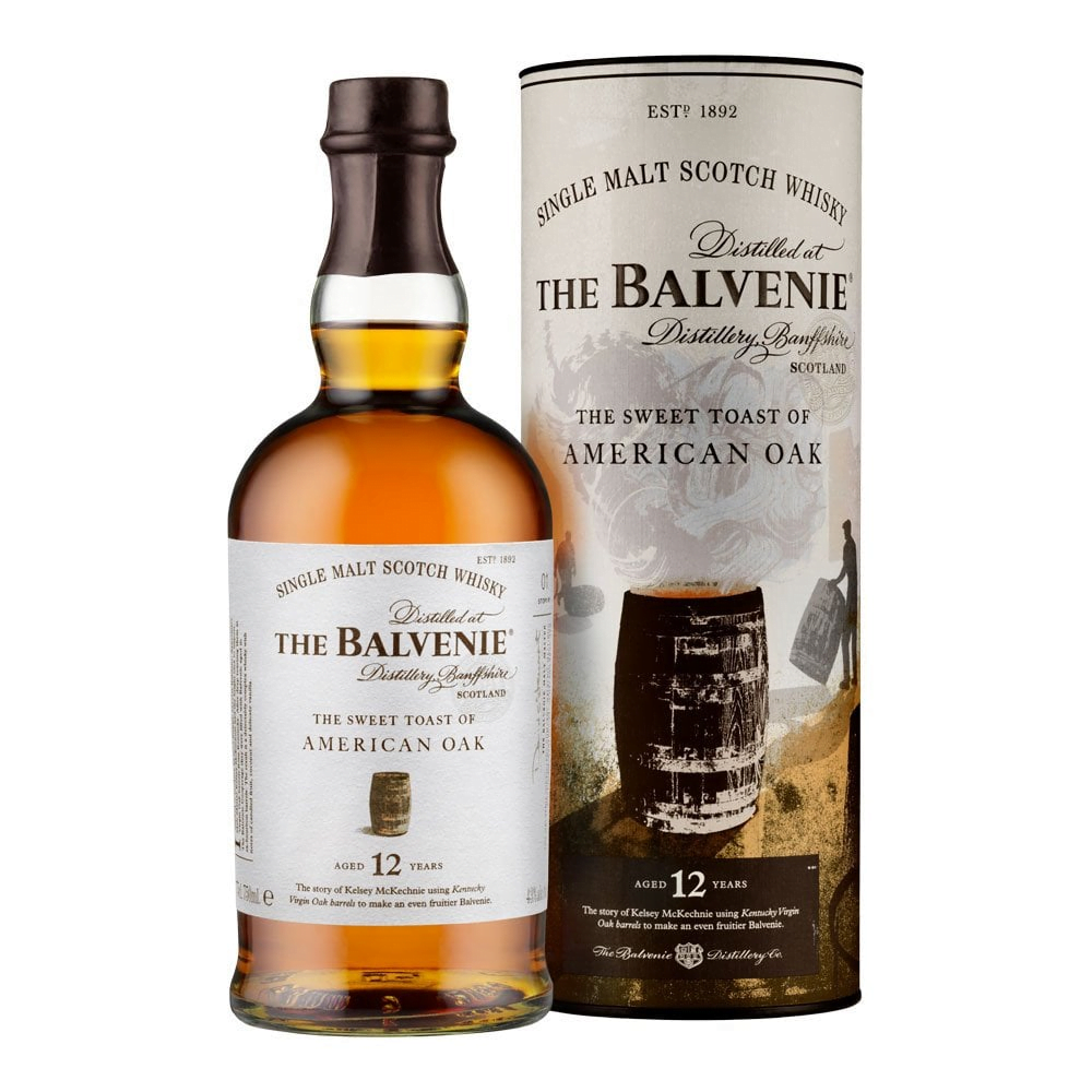 Balvenie 12 Year Old The Sweet Toast Of American Oak 70cl